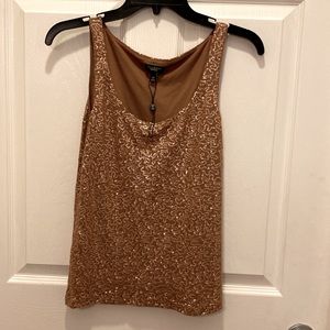 Talbots sequined tank.